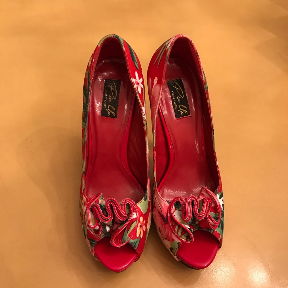Pin Up Couture Lolita 4 inch heels